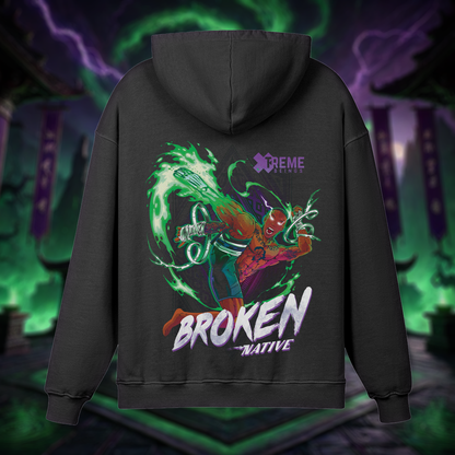 BROKEN NATIVE Oversize Hoodie