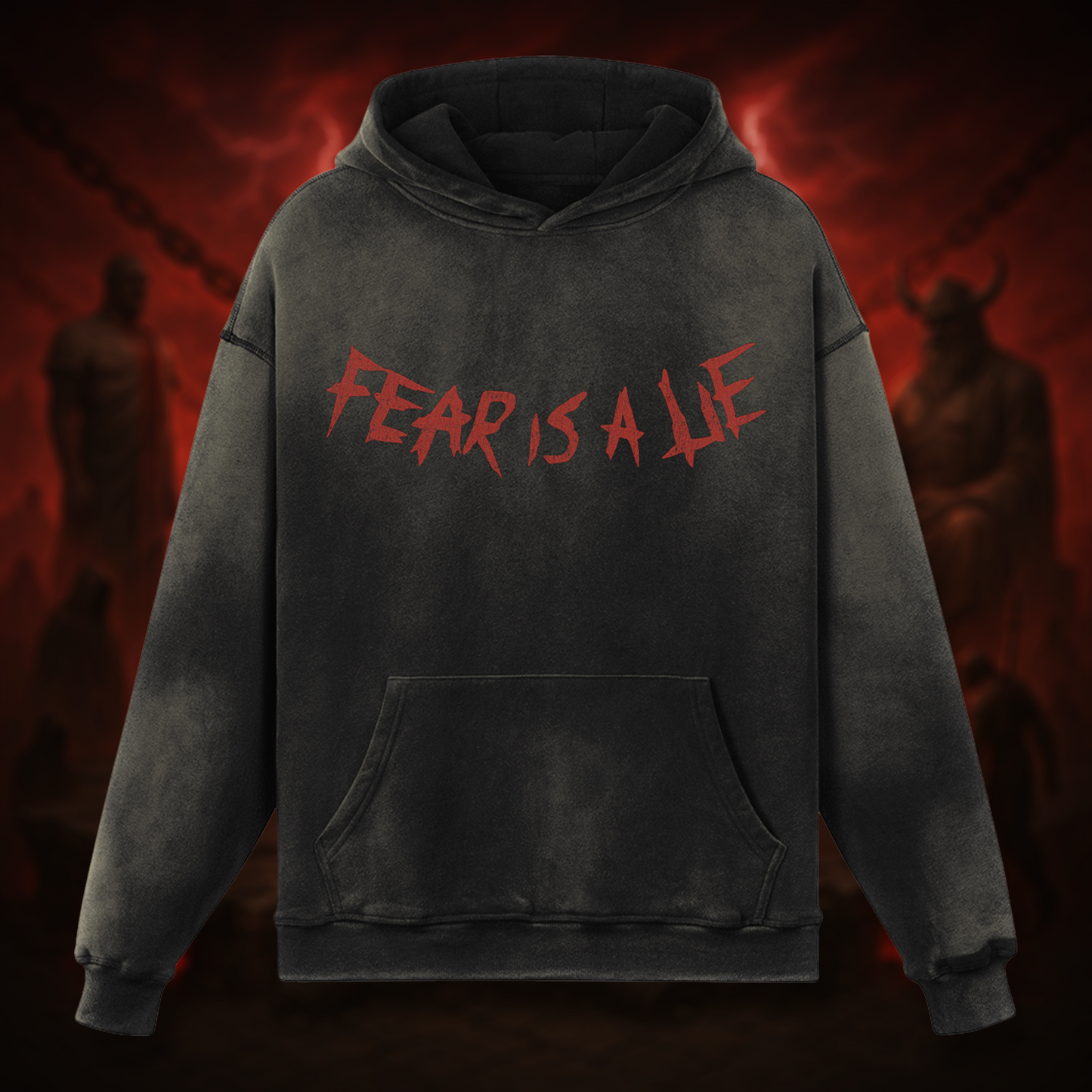 FEAR IS A LIE Oversize Hoodie