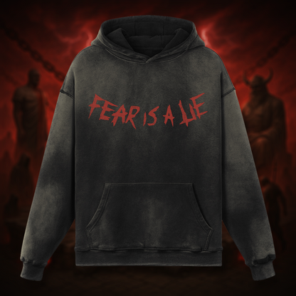 FEAR IS A LIE Oversize Hoodie