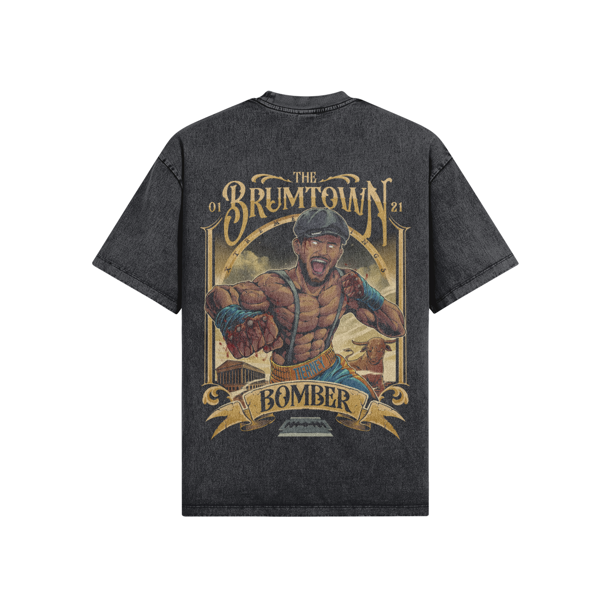 BRUMTOWN BOMBER Oversize Tee
